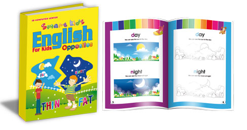 تعليم اللغة الانجليزية للاطفال من 2 الى 5 سنوات| كتاب المضادات